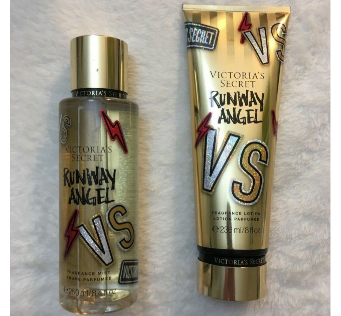 Victoria's secret Runway Angel Limited Edition Fragrance Mist & Body Lotion Set Набор парфюмированный спрей и лосьон для тела 